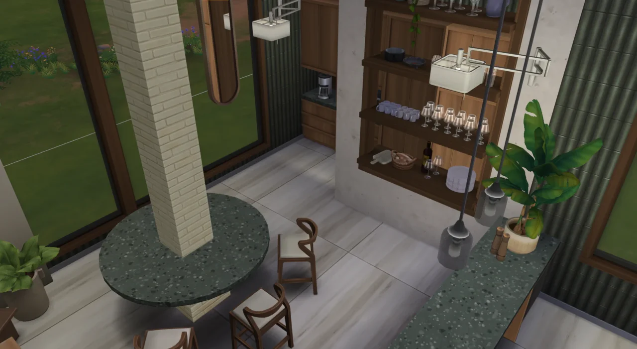 Earthy MCM Kitchen