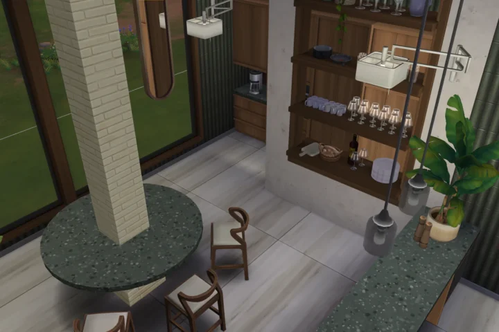 Earthy MCM Kitchen