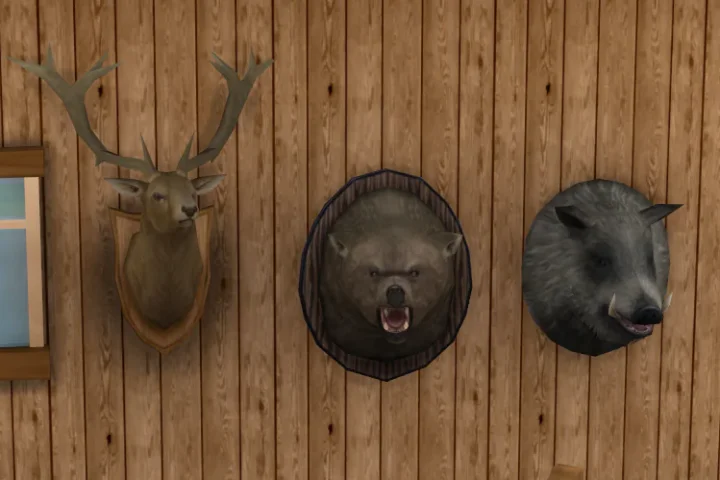 TSM Hunting Trophies as TVs