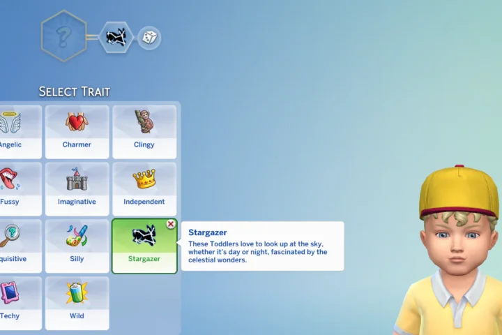 Toddler Trait - Stargazer