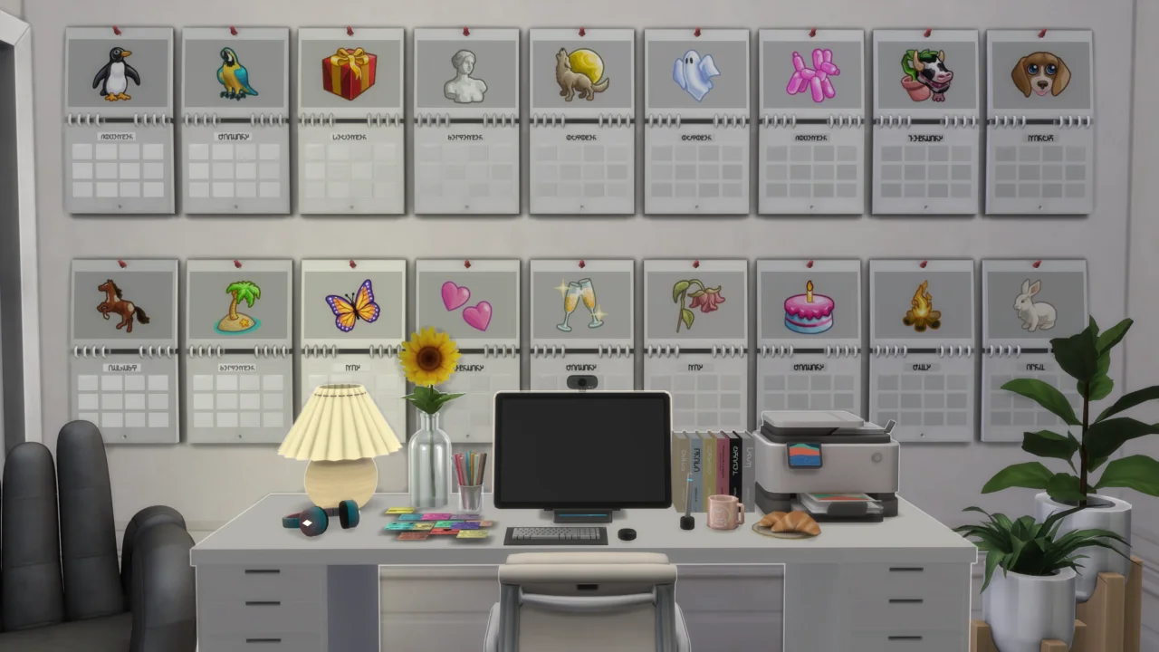 Cluttered Minds Calendar