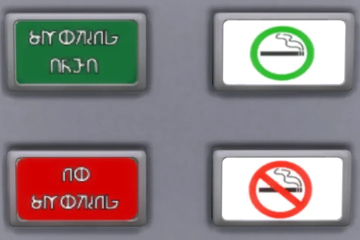 Commercial Smoking Signs