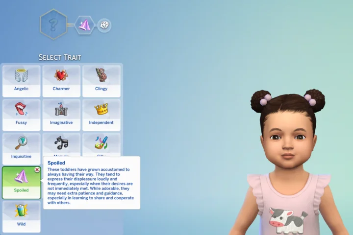 Toddler Trait - Spoiled