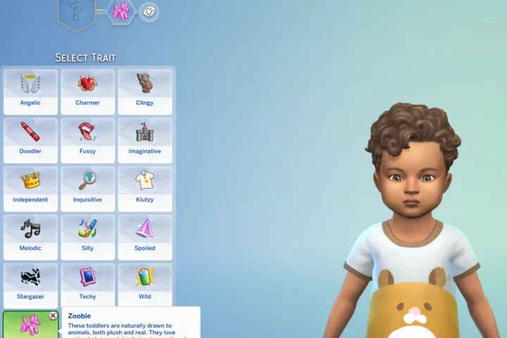Toddler Trait - Zoobie