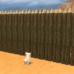 Sunni Wooden Village Fence