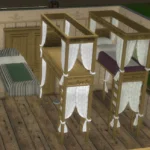 WFS Bavaria Part 8: Bedroom Set C - Bed Deco Frames