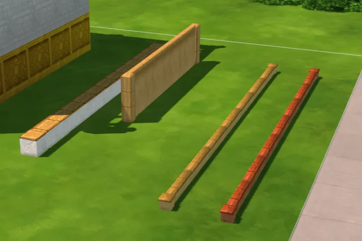 Tomarang Palace Build Set Part 3: Stairs, fences, railings, trims, deco