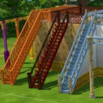 Tomarang Palace Build Set Part 3: Stairs, fences, railings, trims, deco