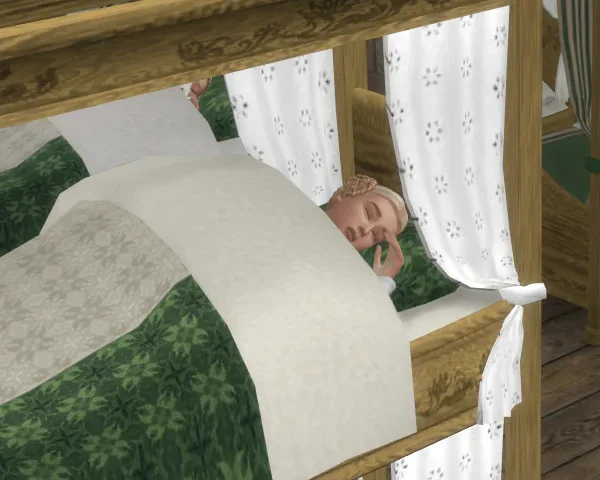 WFS Bavaria Part 8: Bedroom Set C - Bed Deco Frames