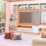 Azalea Livingroom - No CC