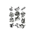 Flash Tattoos - Posters Set