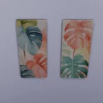 Color leaf paintings