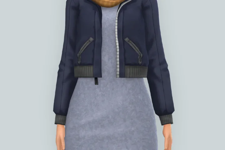 QICC - Nieva Sweater Dress with Accessories