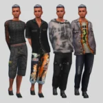 Dynamic Daters Makeover | Ciudad Enamorada Townies | NO CC