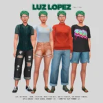 López Family Makeover | Ciudad Enamorada Townies | NO CC