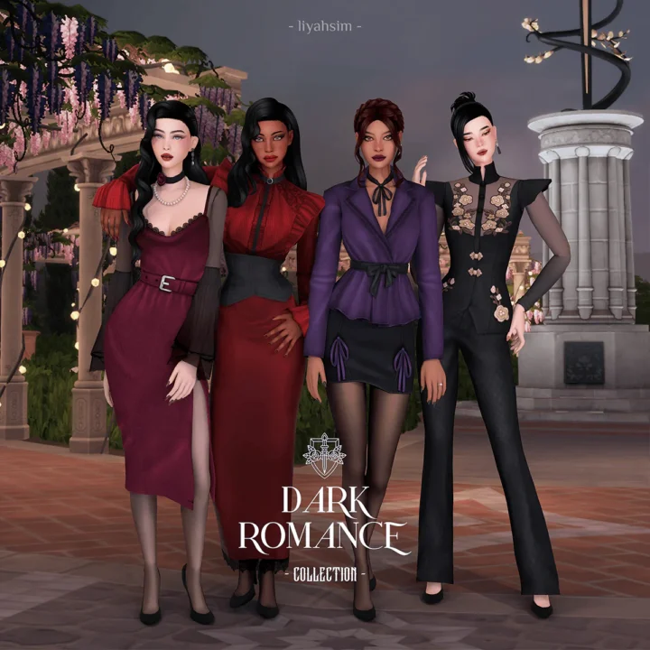 Dark Romance Collection - Broken Promise Dress