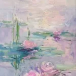 Pastel Flowers - Oil Paintings