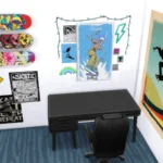Skateboarder Teen Decors