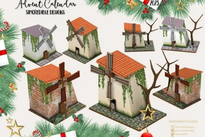 '23 Advent Calendar - Day 14 🎅🎁 - Spinning wind mill