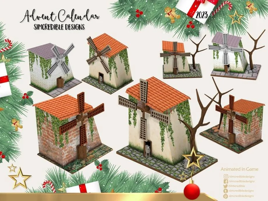 '23 Advent Calendar - Day 14 🎅🎁 - Spinning wind mill