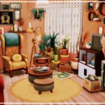 Cerise Livingroom - No CC
