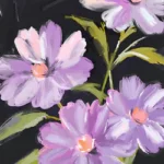 Flowers oil paintings