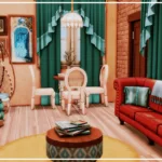 Cerise Livingroom - No CC
