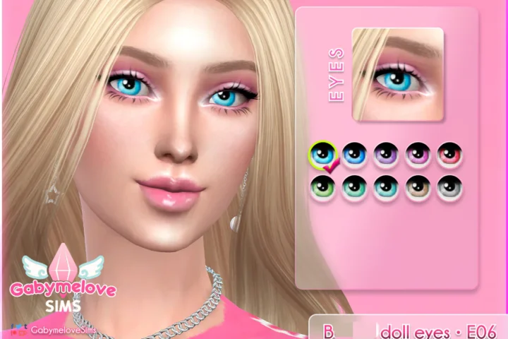 Barbie doll eyes • E06, Contact lenses [HQ compatible]