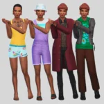 Dynamic Daters Makeover | Ciudad Enamorada Townies | NO CC