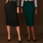 [Old Money Collection] - Formal Skirt