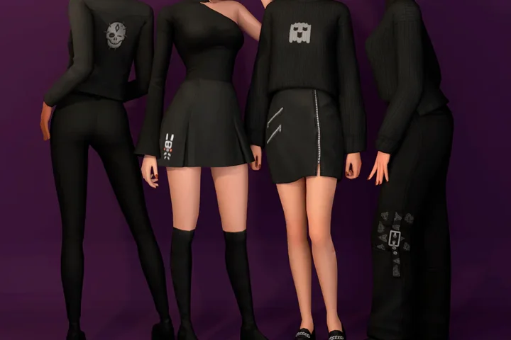 [Falling for november] Leather skirt V2