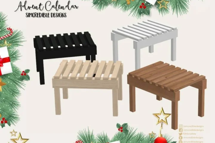 '23 Advent Calendar - Day 18 🎅🎁 - Outdoor set 😎