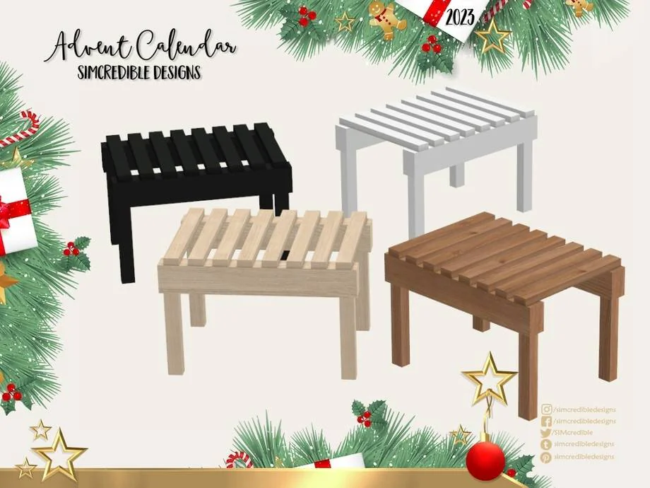 '23 Advent Calendar - Day 18 🎅🎁 - Outdoor set 😎