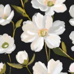 Flowers oil paintings