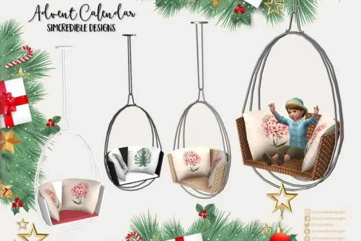 '23 Advent Calendar - Day 19 🎅🎁 - Hanging chairs