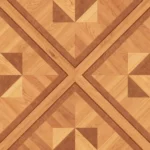 Elegant Patterned Parquet Floor