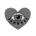 Heart rug