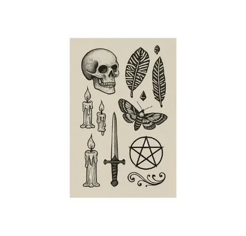 Flash Tattoos - Posters Set