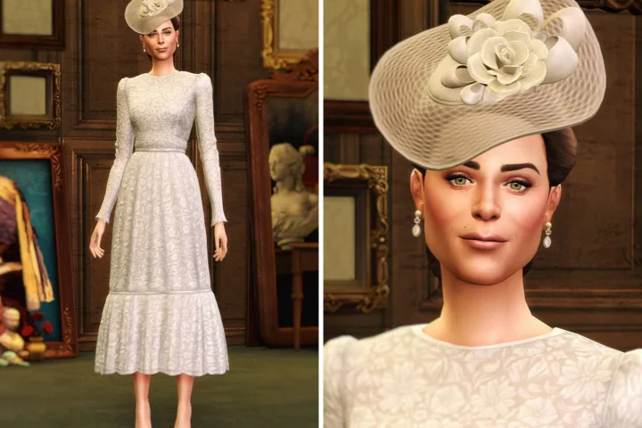 Princess of XVIII - Dresses & Fascinator Hat Set