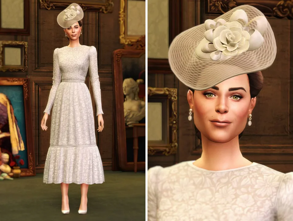 Princess of XVIII - Dresses & Fascinator Hat Set