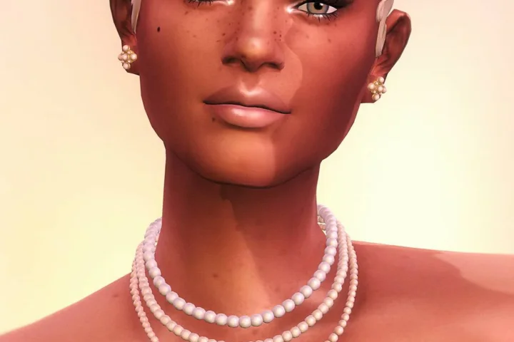 M Jewelry X - Pearl Earrings & Necklace Set