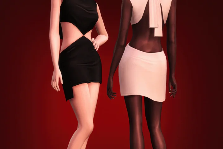 Mindy Dress + Blouse Set