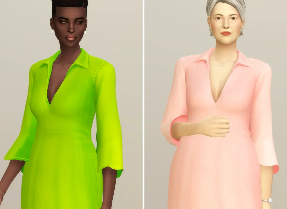 Summer Breeze Dress I (Solid)