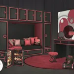 Jomsims The Girly Vecky Bedroom
