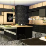 Modern loft kitchen