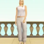 Summer in Tartosa - Birdie Shirt & Capri Pants Set