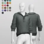 Basic Sweater VI - Set 1_Rolled Up Sleeves