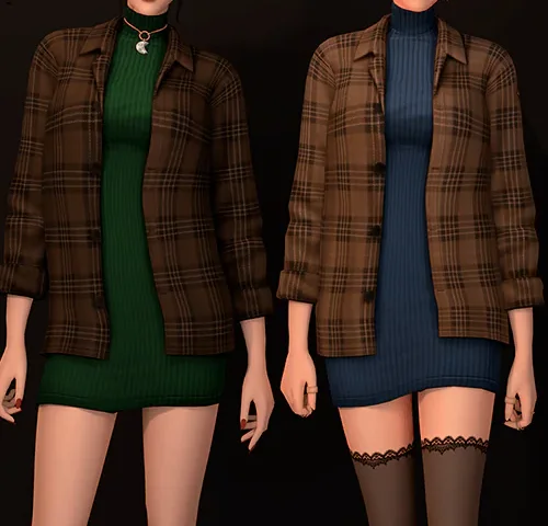 [Dark Acedemia Collection] - Thight Dress V2