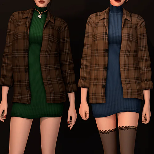 [Dark Acedemia Collection] - Thight Dress V2