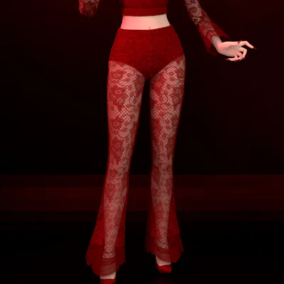 [Vampires vs Witches] Laced Pants